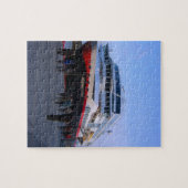 Noors cruiseschip legpuzzel (Horizontaal)