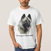 Noors Elkhound Art T-shirt (Voorkant)