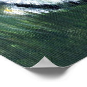 Noors "Elkhound Dog"-portret Poster (Hoek)