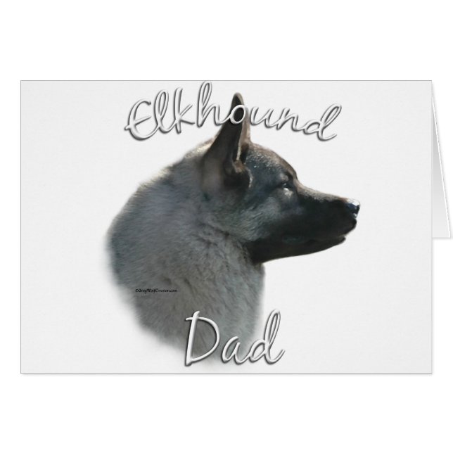 Noors Elkhound Pap 2 (Voorkant Horizontaal)