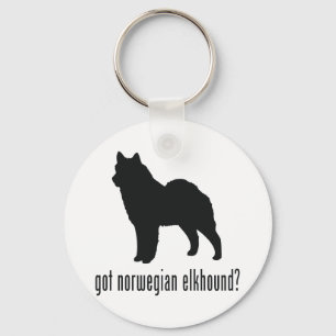 Noors Elkhound Sleutelhanger