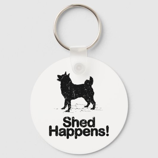 Noors Elkhound Sleutelhanger (Voorkant)