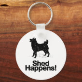 Noors Elkhound Sleutelhanger (Voorkant)
