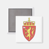 Noors embleem magneet (Voorkant / Achterkant)