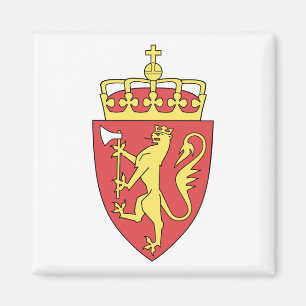 Noors embleem magneet