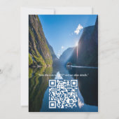 Noors feest kaart (Achterkant)