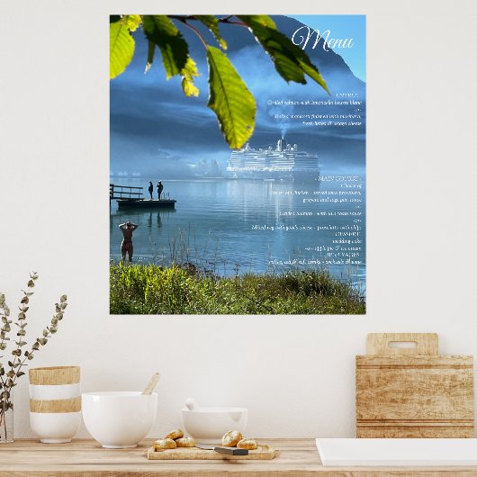 Noors feest poster (Keuken)