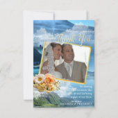 Noors feest RSVP kaartje (Voorkant)