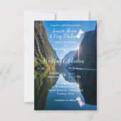 Noors feest RSVP kaartje (Voorkant)