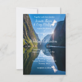 Noors feest RSVP kaartje