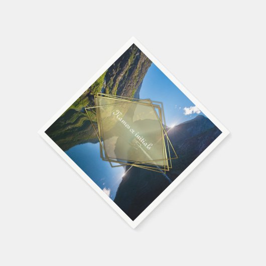 Noors feest servet (Hoek)