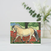 Noors Fjord HORSE ART Briefkaart (Staand voorkant)