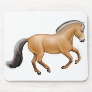 Noors Fjord Horse Mousepad Muismat