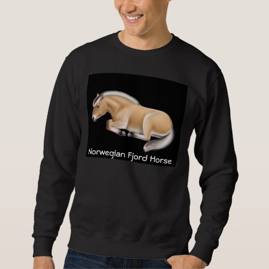 Noors Fjord Horse Sweatshirt (Voorkant)