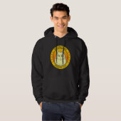 Noors "Forest Cat Portrait" Hoodie (Voorkant volledig)