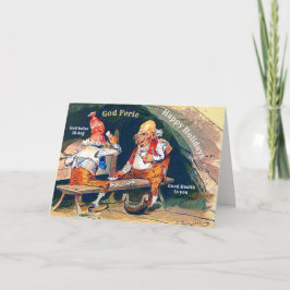  Noors Gnome Nisse Tomte Tonttu bij Play Feestdagen Kaart