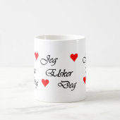 Noors I houdt van Norsk Jeg Elsker Deg Mok (Center)