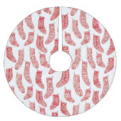 Noors kerstpatroon kerstboom rok (Voorkant)