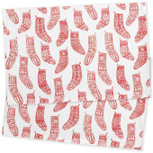 Noors kerstpatroon kussensloop