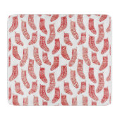 Noors kerstpatroon snijplank (Voorkant)