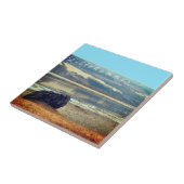 Noors lakenoor Lillehammer in het voorjaar Tegeltje (Zijkant)