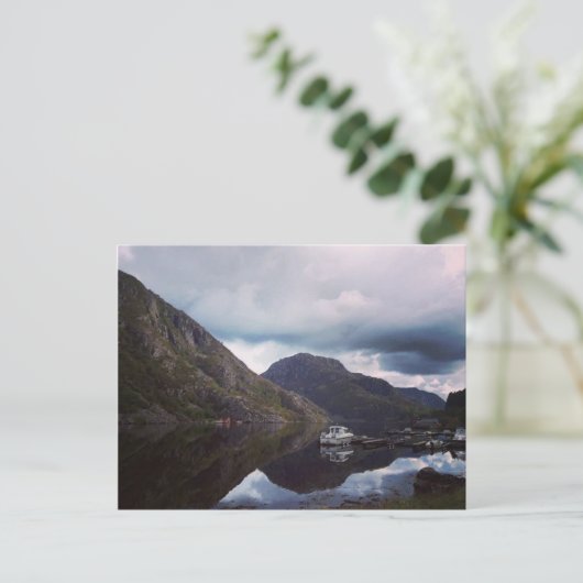 Noors landschap briefkaart (Staand voorkant)