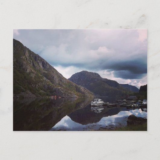 Noors landschap briefkaart (Voorkant)