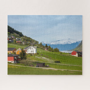 Noors landschap legpuzzel