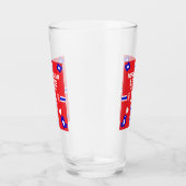 Noors Lefse Flatbrood Apron Glas (Rechts)