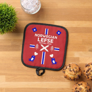Noors Lefse Flatbrood Apron Pannenlap