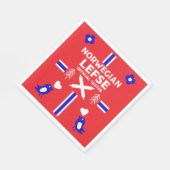 Noors Lefse Flatbrood Apron Servet (Hoek)