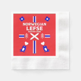 Noors Lefse Flatbrood Apron Servet