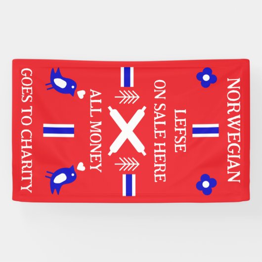 Noors Lefse Flatbrood Apron Spandoek (Horizontaal)