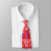 Noors Lefse Flatbrood Apron Stropdas (Gebonden)
