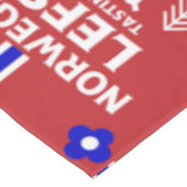 Noors Lefse Flatbrood Apron Tafelkleed (Gekanteld)