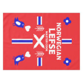 Noors Lefse Flatbrood Apron Tafelkleed (Voorkant (Horizontaal))