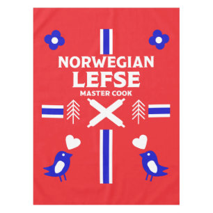 Noors Lefse Flatbrood Apron Tafelkleed