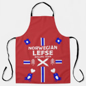 Noors Lefse Flatbrood Schort (Voorkant)