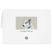 Noors Lundehund-schilderij - Oorspronkelijke honde (Achterkant Horizontaal)