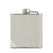 Noors Lundehund-schilderij - Oorspronkelijke honde Heupfles (Achterkant)