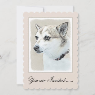 Noors Lundehund-schilderij - Oorspronkelijke honde Kaart