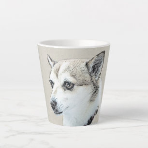 Noors Lundehund-schilderij - Oorspronkelijke honde Latte Mok