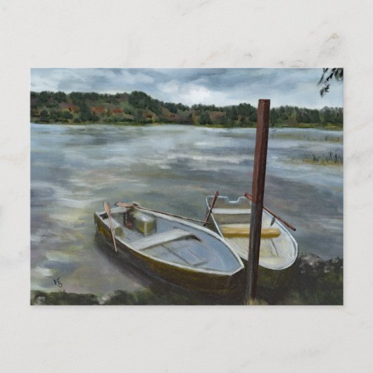 Noors meer briefkaart (Voorkant)