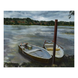 Noors meer perfect poster