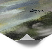 Noors meer poster (Hoek)