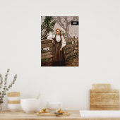 Noors meisje (1900) poster (Keuken)