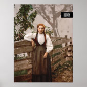 Noors meisje (1900) poster (Voorkant)