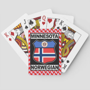 Noors minnesotan American Card Deck Speelkaarten
