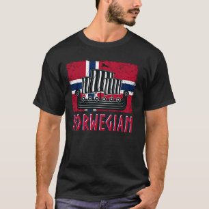 Noors Noorwegen aka viking grappige norse sca T-shirt