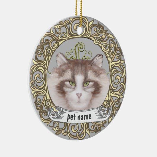 Noors ornament "Forest Cat Loving Memory" (Rechts)